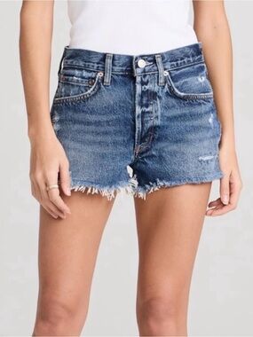 Agolde Parker denim shorts size 25